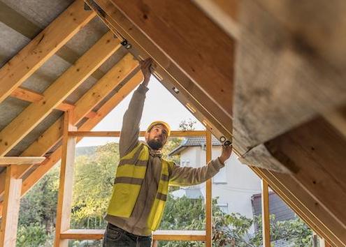 Ausgebautes Dachgeschoss mit Dachflächenfenstern